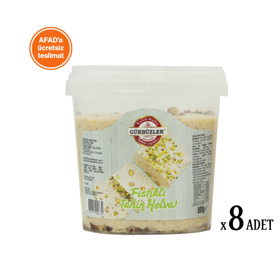 Antep Fıstıklı Helva 800 Gram